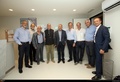 Ο Καθ. Ι. Παλλήκαρης, εγκαινιάζει τα νέα γραφεία της Οφθαλμολογικής εταιρείας Βορείου Ελλάδος στην Θεσσαλονίκη, Σάββατο 26 Σεπτεμβρίου 2015